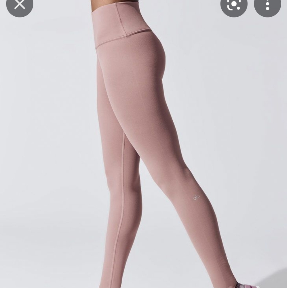 Also Yoga High Waist Airlift Legging in Smoky Quartz
